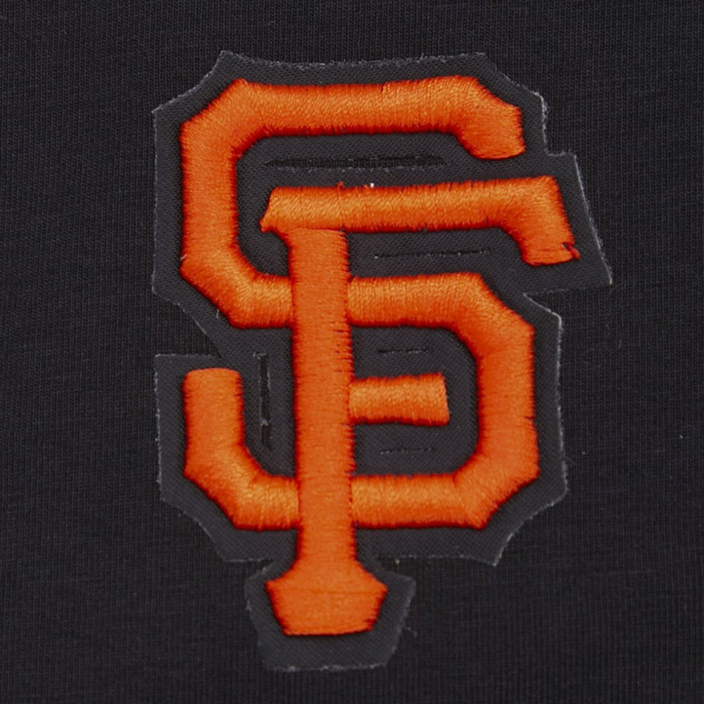 San Francisco Giants Pro Standard Women's Painted Sky Boxy Cropped T-Shirt - Black