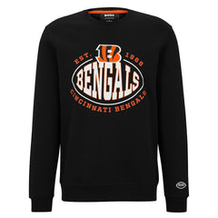 Cincinnati Bengals BOSS X NFL Tri-Blend Pullover Sweatshirt - Black outlet