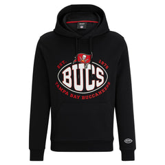 Tampa Bay Buccaneers BOSS X NFL Touchback Pullover Hoodie - Black cheap