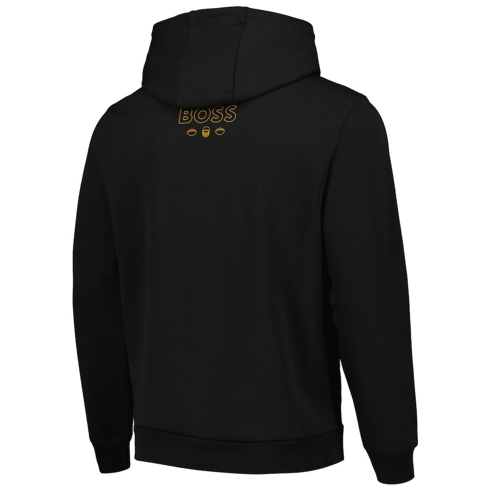 Pittsburgh Steelers BOSS X NFL Touchback Pullover Hoodie - Black sale