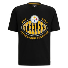 Pittsburgh Steelers BOSS X NFL Trap T-Shirt - Black cheap