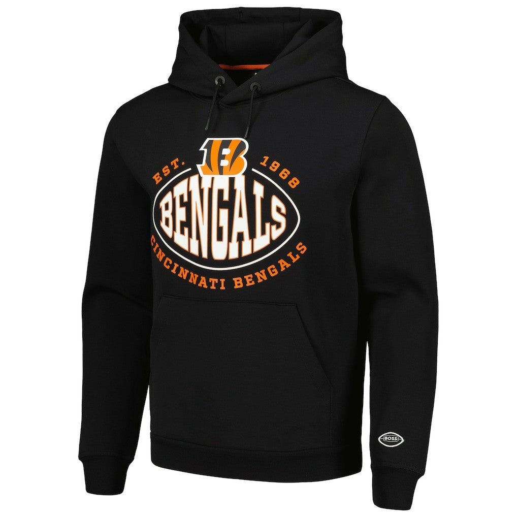 Cincinnati Bengals BOSS X NFL Touchback Pullover Hoodie - Black sale