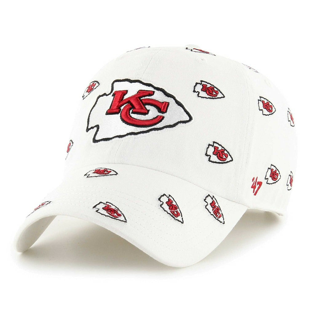 Kansas City Chiefs '47 Confetti Clean Up Adjustable Hat - White cheap