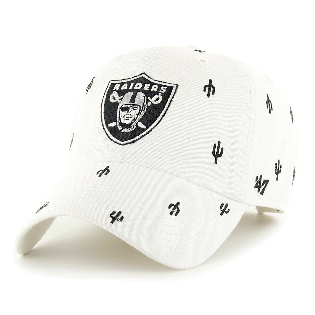 Las Vegas Raiders '47 Confetti Clean Up Adjustable Hat - White sale