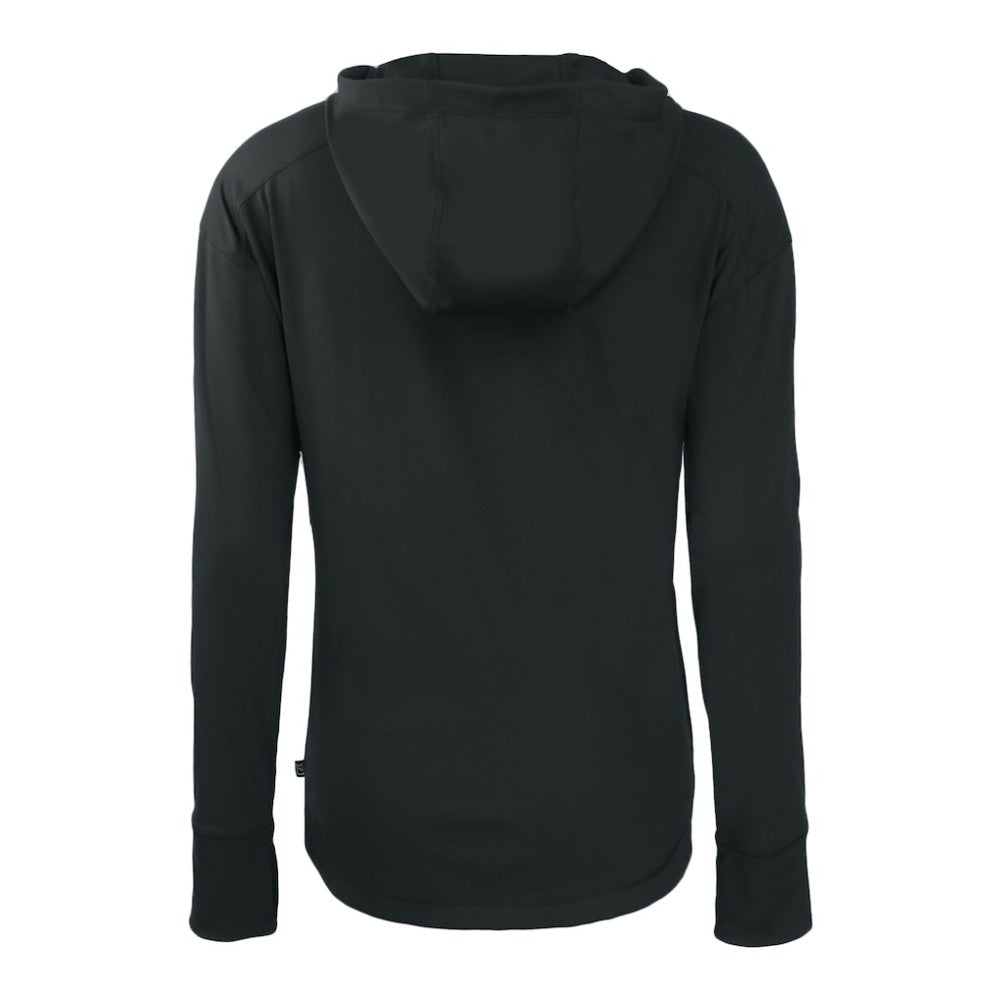 San Francisco Giants Cutter & Buck Women's Daybreak Eco Recycled Full-Zip Hoodie - Black