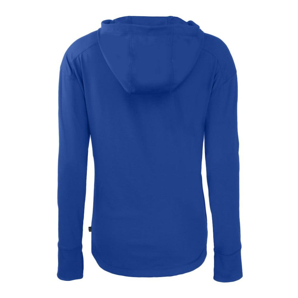 Los Angeles Dodgers Cutter & Buck Women's Daybreak Eco Recycled Full-Zip Hoodie - Royal