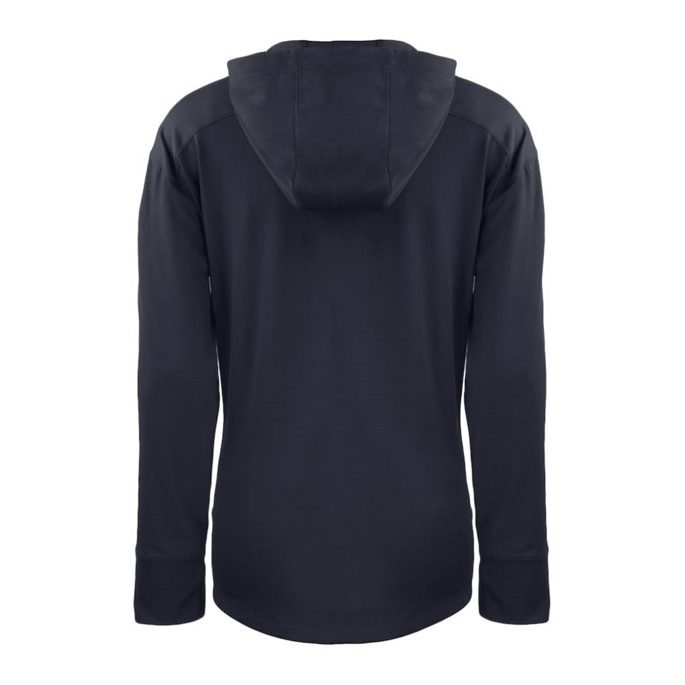 Washington Nationals Cutter & Buck Women's Daybreak Eco Recycled Half-Zip Hoodie - Navy