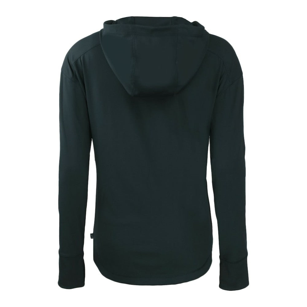 Milwaukee Brewers Cutter & Buck Women's Daybreak Eco Recycled Full-Zip Hoodie - Navy