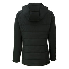 Los Angeles Dodgers Cutter & Buck Women's Evoke Hybrid Eco Softshell Recycled Full-Zip Hoodie Jacket - Black