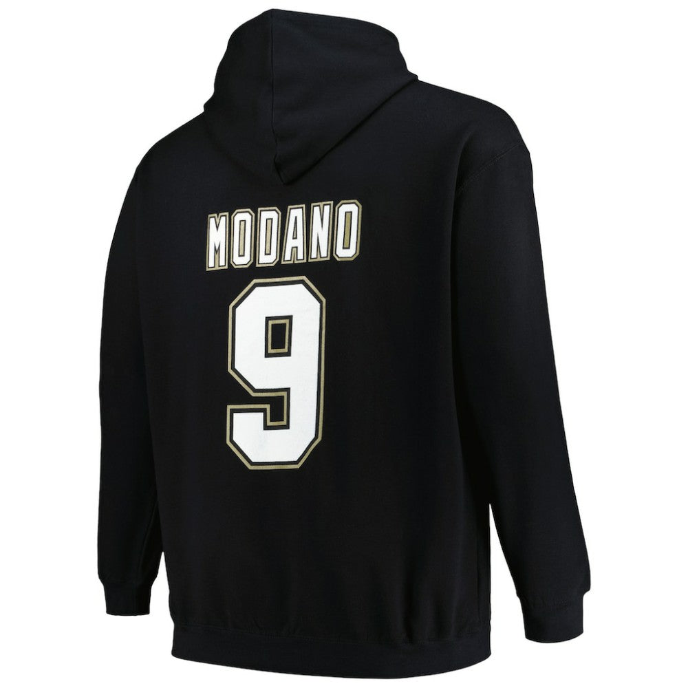 Mike Modano Dallas Stars Mitchell & Ness Name & Number Pullover Hoodie Black