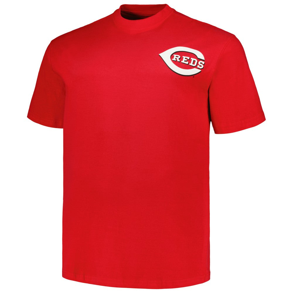 Ken Griffey Cincinnati Reds Profile Big & Tall Cooperstown Collection Player Name & Number T-Shirt - Red