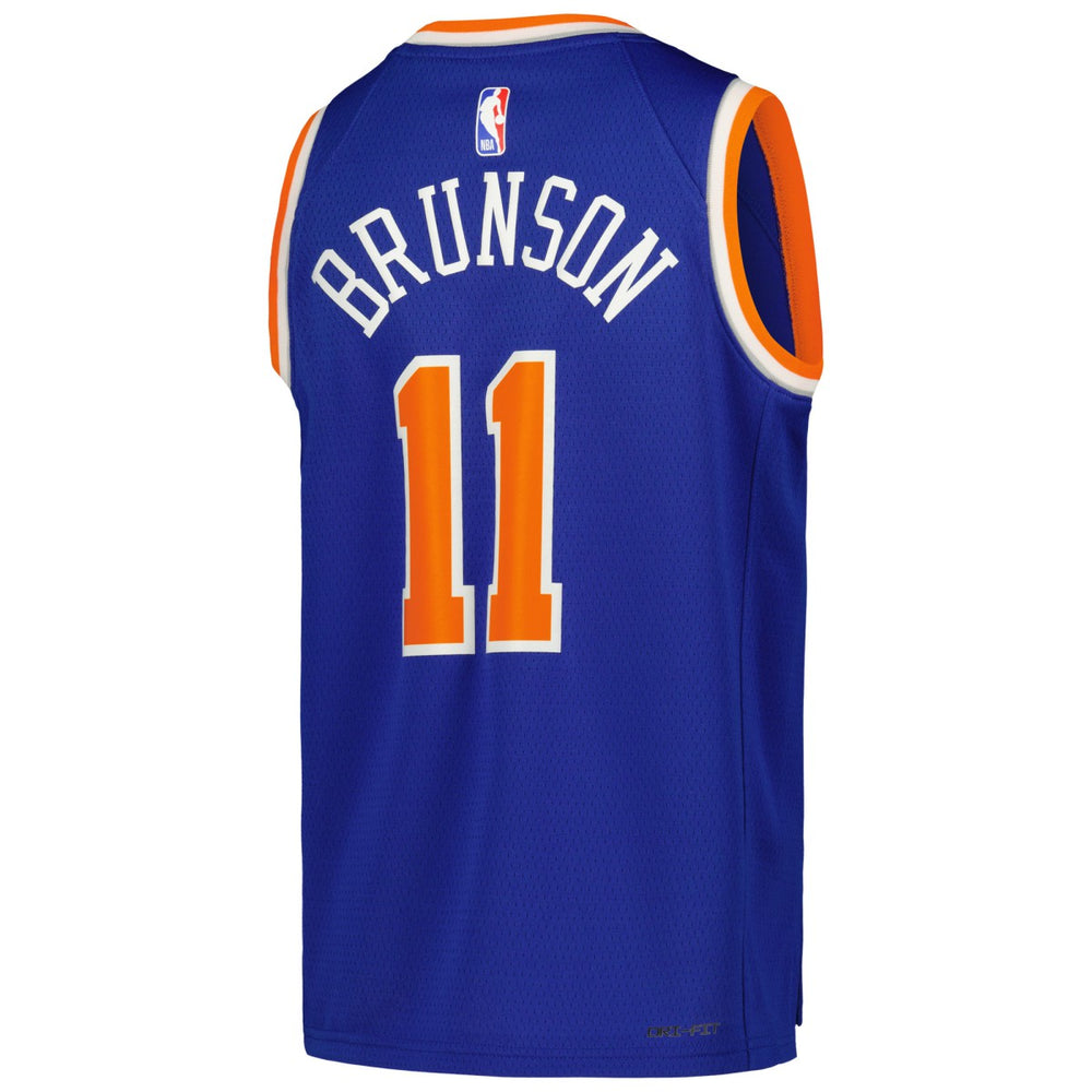 Jalen Brunson New York Knicks Youth Swingman Jersey - Icon Edition - Blue | Nike sale