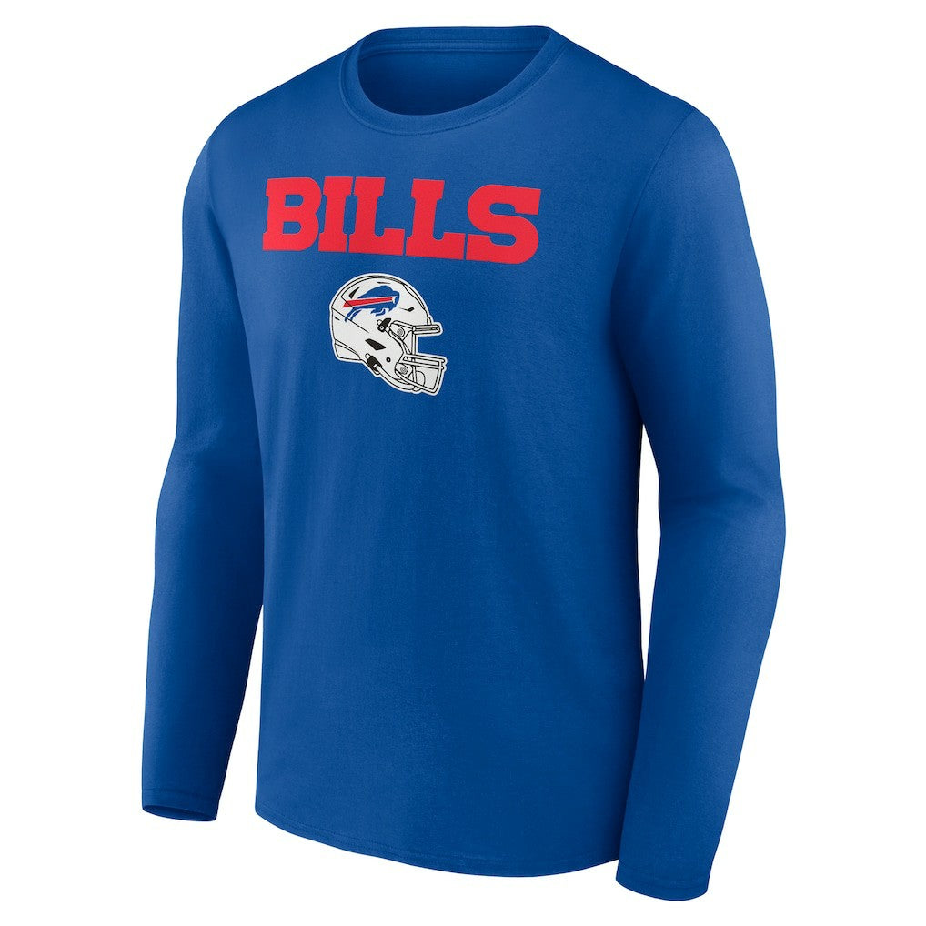 Josh Allen Buffalo Bills Team Wordmark Long Sleeve T-Shirt - Royal sale