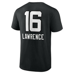 Trevor Lawrence Jacksonville Jaguars Team Wordmark Name & Number T-Shirt - Black outlet