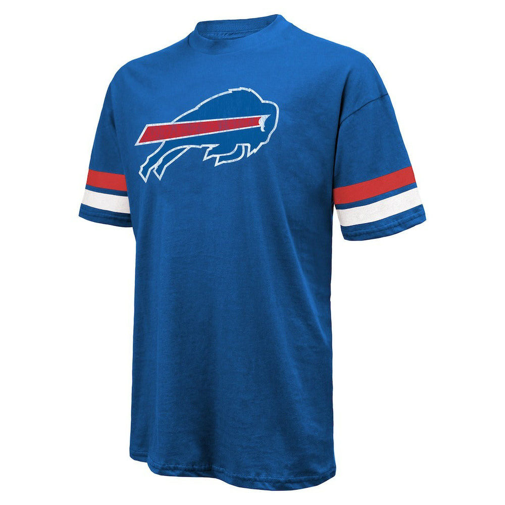 Josh Allen Buffalo Bills Majestic Threads Name & Number Oversize Fit T-Shirt - Royal online