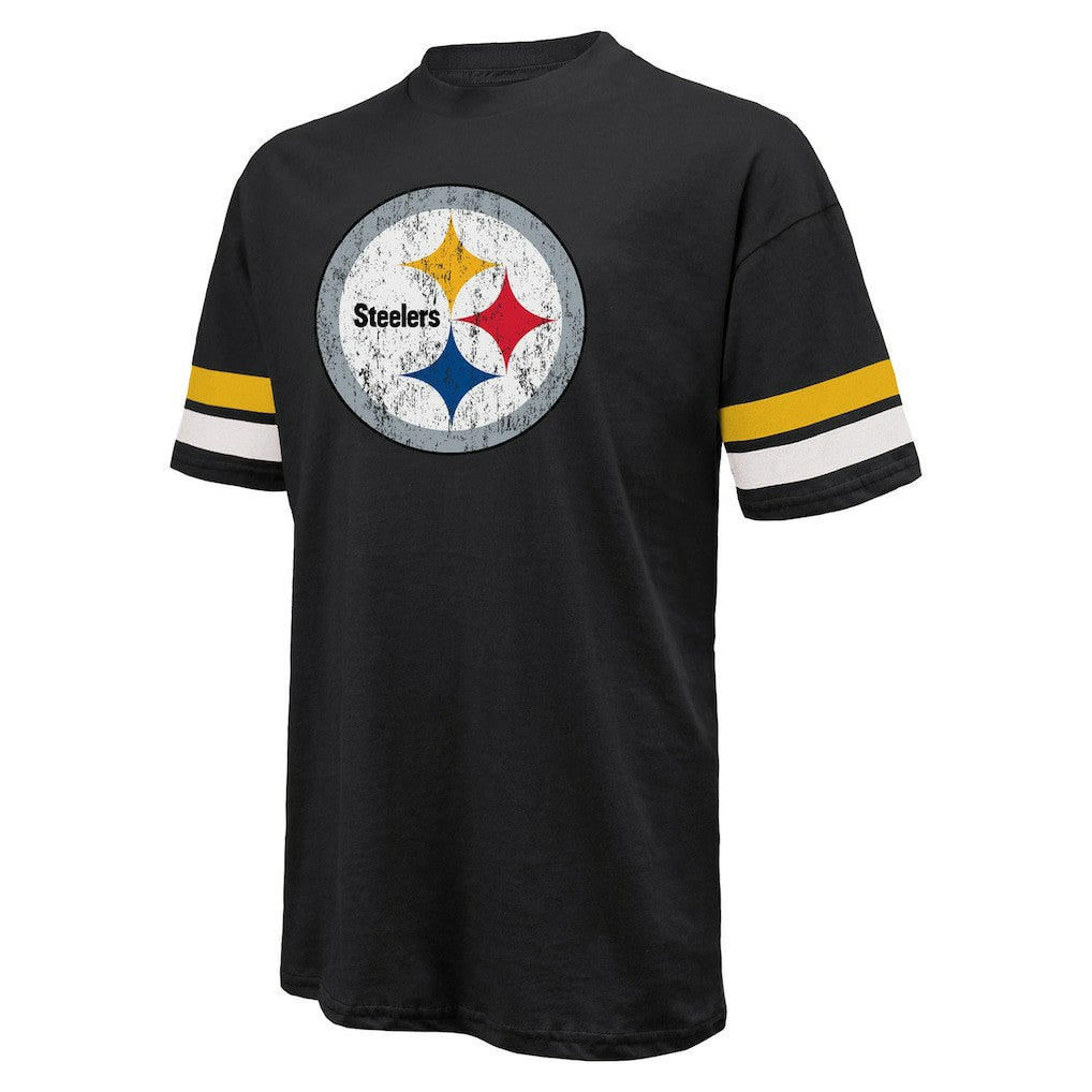 T.J. Watt Pittsburgh Steelers Majestic Threads Name & Number Oversize Fit T-Shirt - Black outlet