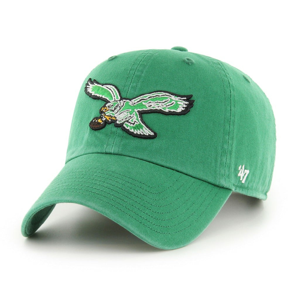 Philadelphia Eagles '47 Clean Up Adjustable Hat - Kelly Green discount