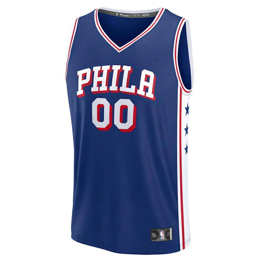 Philadelphia 76ers Fast Break Custom Jersey - Icon Edition - Blue | Fanatics on sale