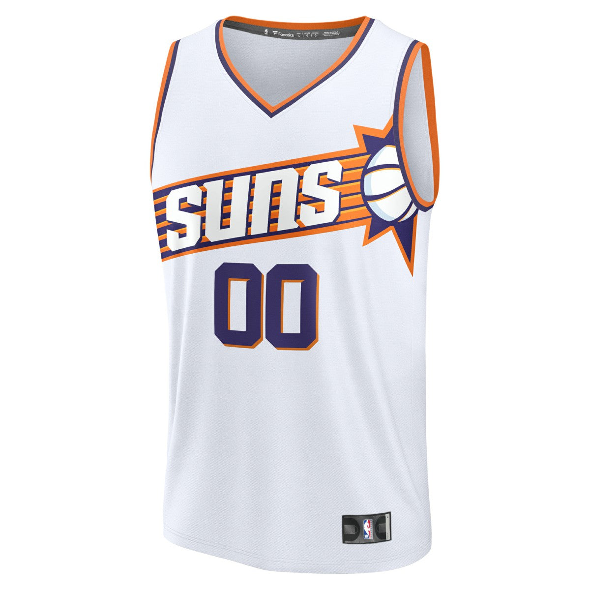 Phoenix Suns Fast Break Custom Jersey - Association Edition - White | Fanatics discount