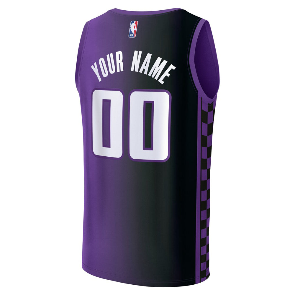 Sacramento Kings Youth Fast Break Custom Replica Jersey - Purple - Statement Edition | Fanatics discount