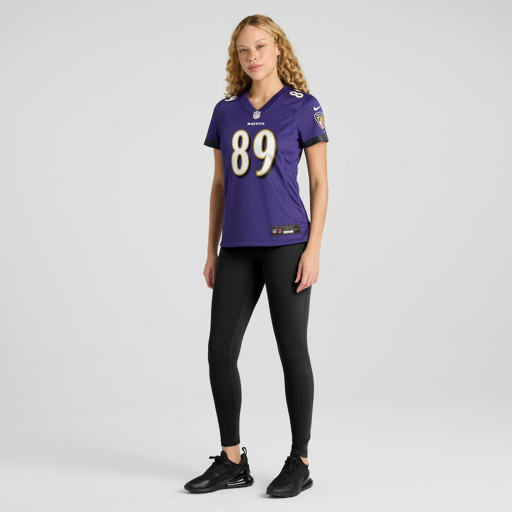 Steve Smith Sr. Baltimore Ravens Women's Retired Player Game Jersey - Purple | Nike cheap