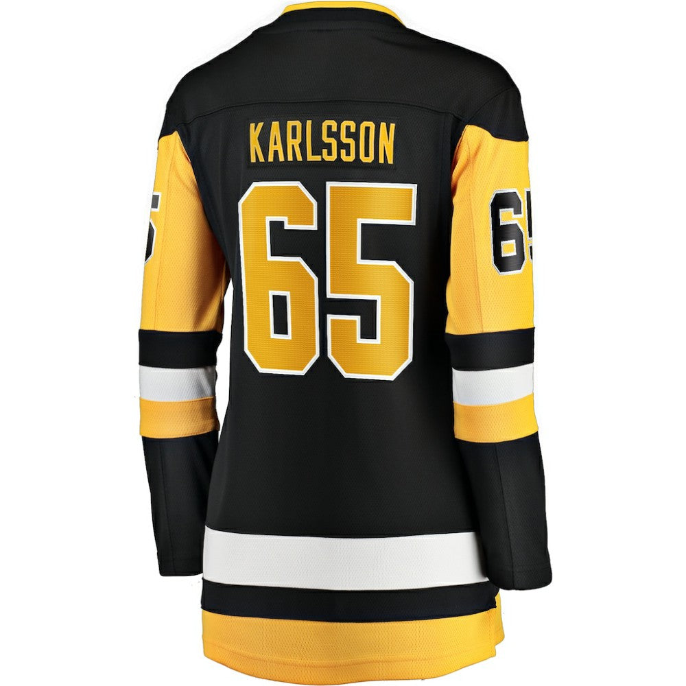 Erik Karlsson Pittsburgh Penguins Fanatics Women's Home Breakaway Jersey Black