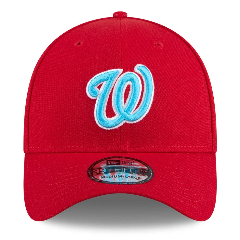 Washington Nationals 2024 Father's Day 39THIRTY Flex Hat - Red | New Era