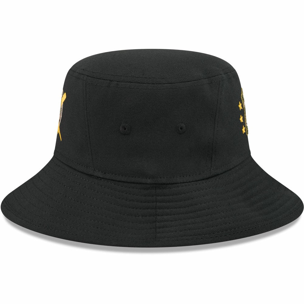 Cleveland Guardians 2024 Armed Forces Day Bucket Hat - Black | New Era