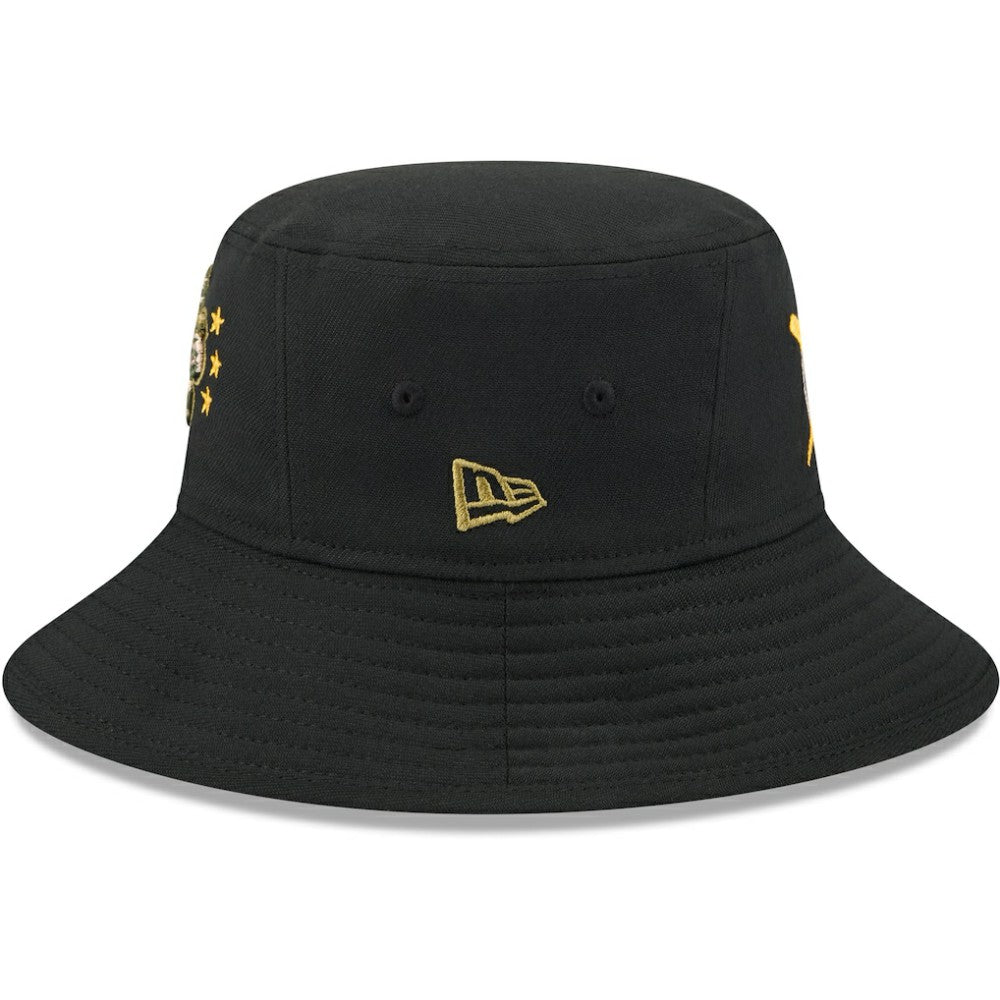 Athletics 2024 Armed Forces Day Bucket Hat - Black | New Era