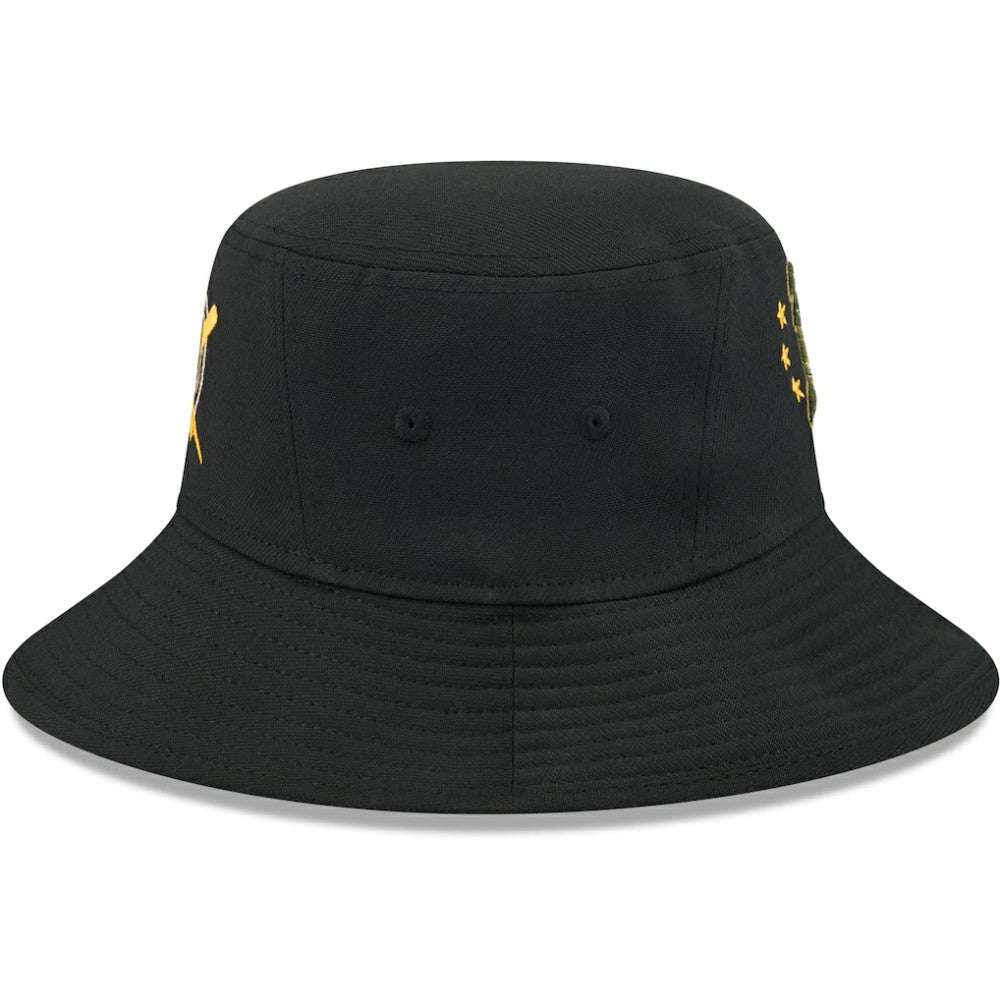 Athletics 2024 Armed Forces Day Bucket Hat - Black | New Era
