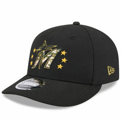 Miami Marlins 2024 Armed Forces Day Low Profile 9FIFTY Snapback Hat - Black | New Era