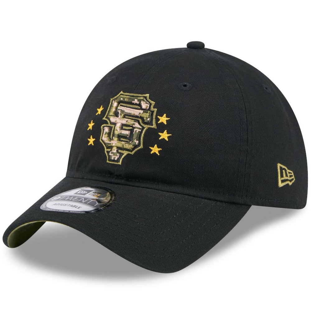 San Francisco Giants 2024 Armed Forces Day 9TWENTY Adjustable Hat - Black | New Era