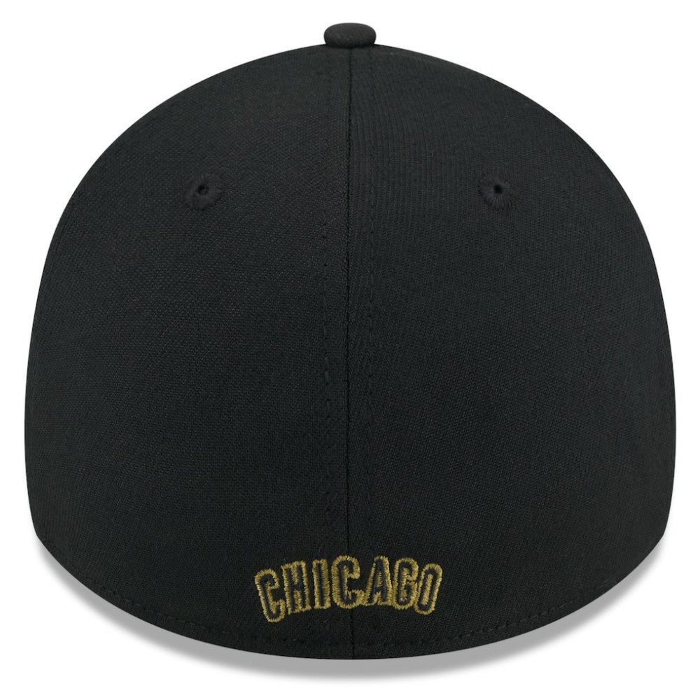 Chicago Cubs 2024 Armed Forces Day 39THIRTY Flex Hat - Black | New Era