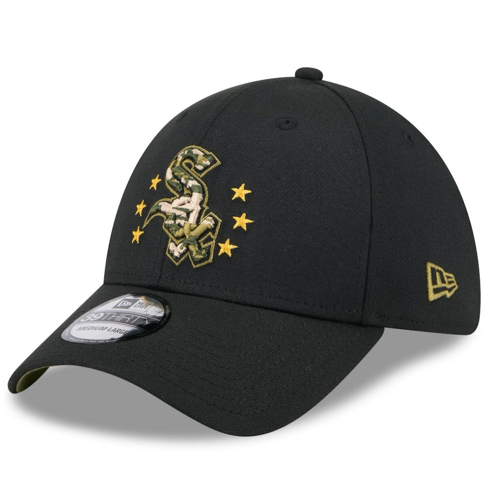 Chicago White Sox 2024 Armed Forces Day 39THIRTY Flex Hat - Black | New Era