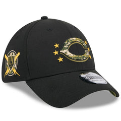 Cincinnati Reds 2024 Armed Forces Day 39THIRTY Flex Hat - Black | New Era