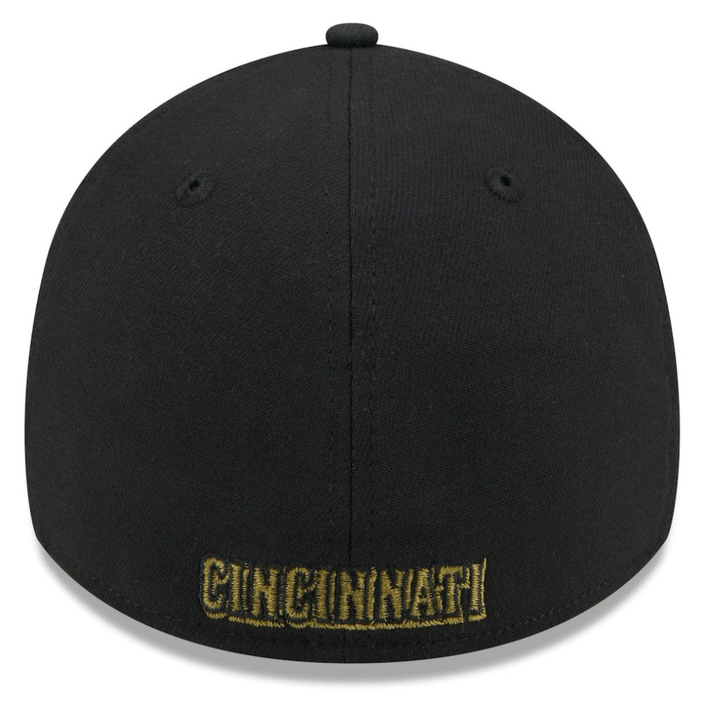 Cincinnati Reds 2024 Armed Forces Day 39THIRTY Flex Hat - Black | New Era