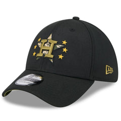 Houston Astros 2024 Armed Forces Day 39THIRTY Flex Hat - Black | New Era