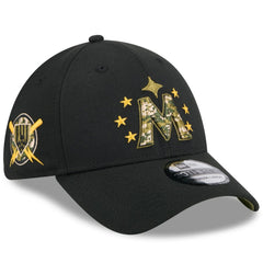Minnesota Twins 2024 Armed Forces Day 39THIRTY Flex Hat - Black | New Era