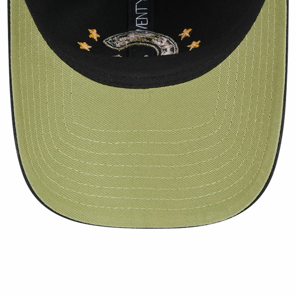 Chicago Cubs Women's 2024 Armed Forces Day 9TWENTY Adjustable Hat - Black | New Era