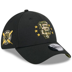 San Francisco Giants 2024 Armed Forces Day 39THIRTY Flex Hat - Black | New Era