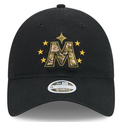 Minnesota Twins Women's 2024 Armed Forces Day 9TWENTY Adjustable Hat - Black | New Era