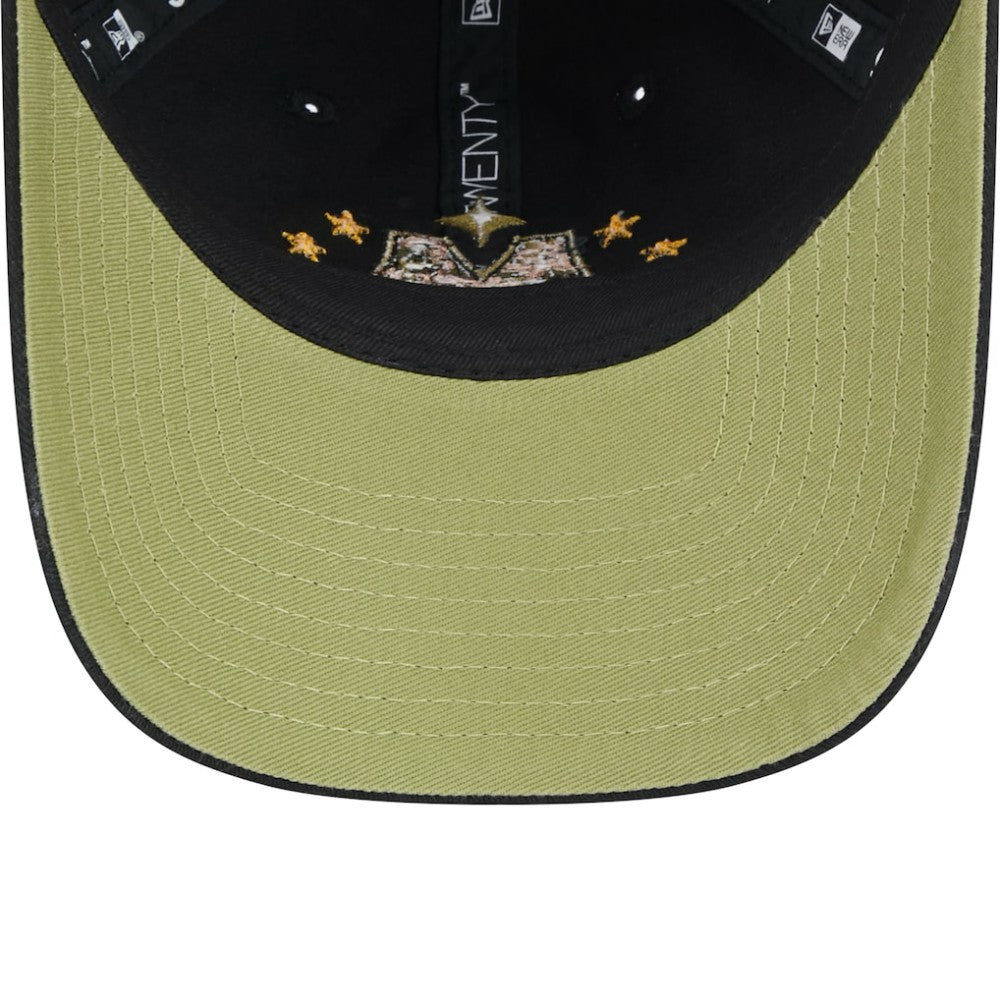 Minnesota Twins Women's 2024 Armed Forces Day 9TWENTY Adjustable Hat - Black | New Era