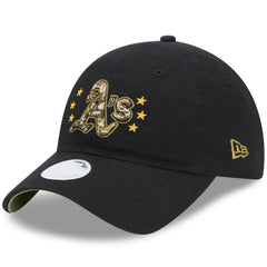 Athletics Women's 2024 Armed Forces Day 9TWENTY Adjustable Hat - Black | New Era