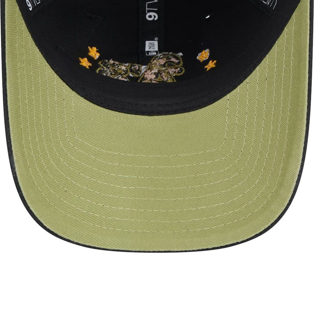 Athletics Women's 2024 Armed Forces Day 9TWENTY Adjustable Hat - Black | New Era