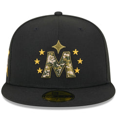 Minnesota Twins 2024 Armed Forces Day On-Field 59FIFTY Fitted Hat - Black | New Era