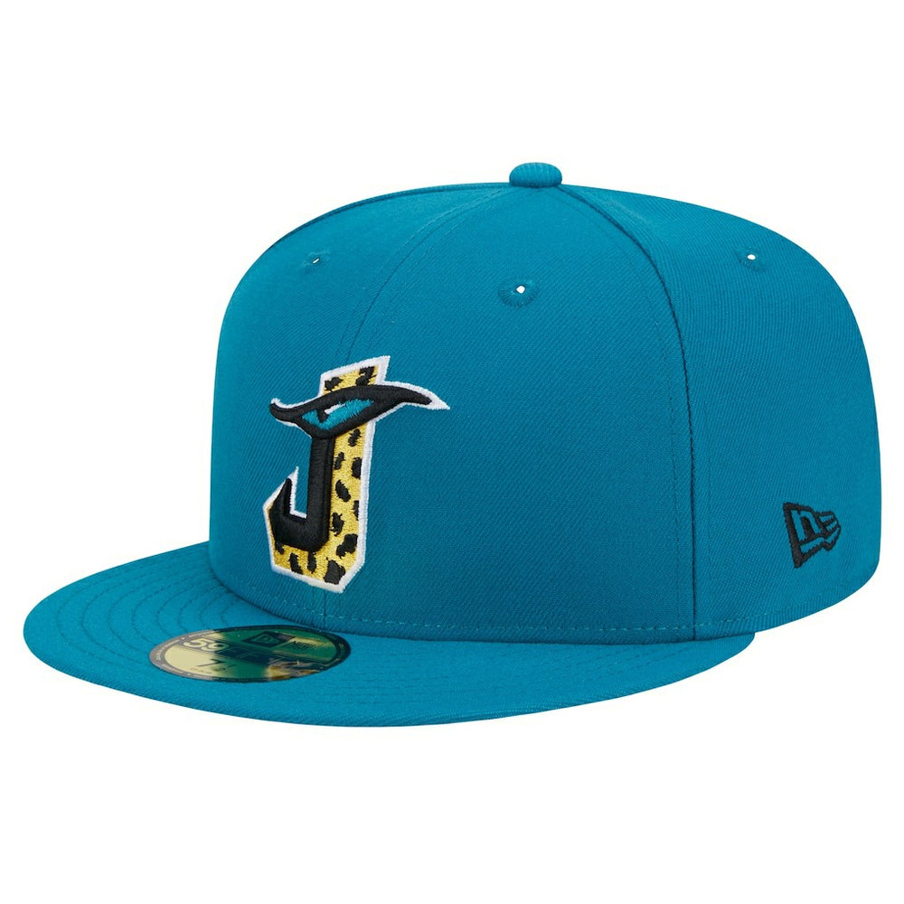Jacksonville Jaguars New Era City Originals 59FIFTY Fitted Hat - Teal for sale