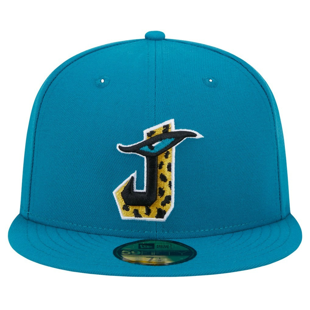 Jacksonville Jaguars New Era City Originals 59FIFTY Fitted Hat - Teal for sale