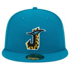 Jacksonville Jaguars New Era City Originals 59FIFTY Fitted Hat - Teal for sale
