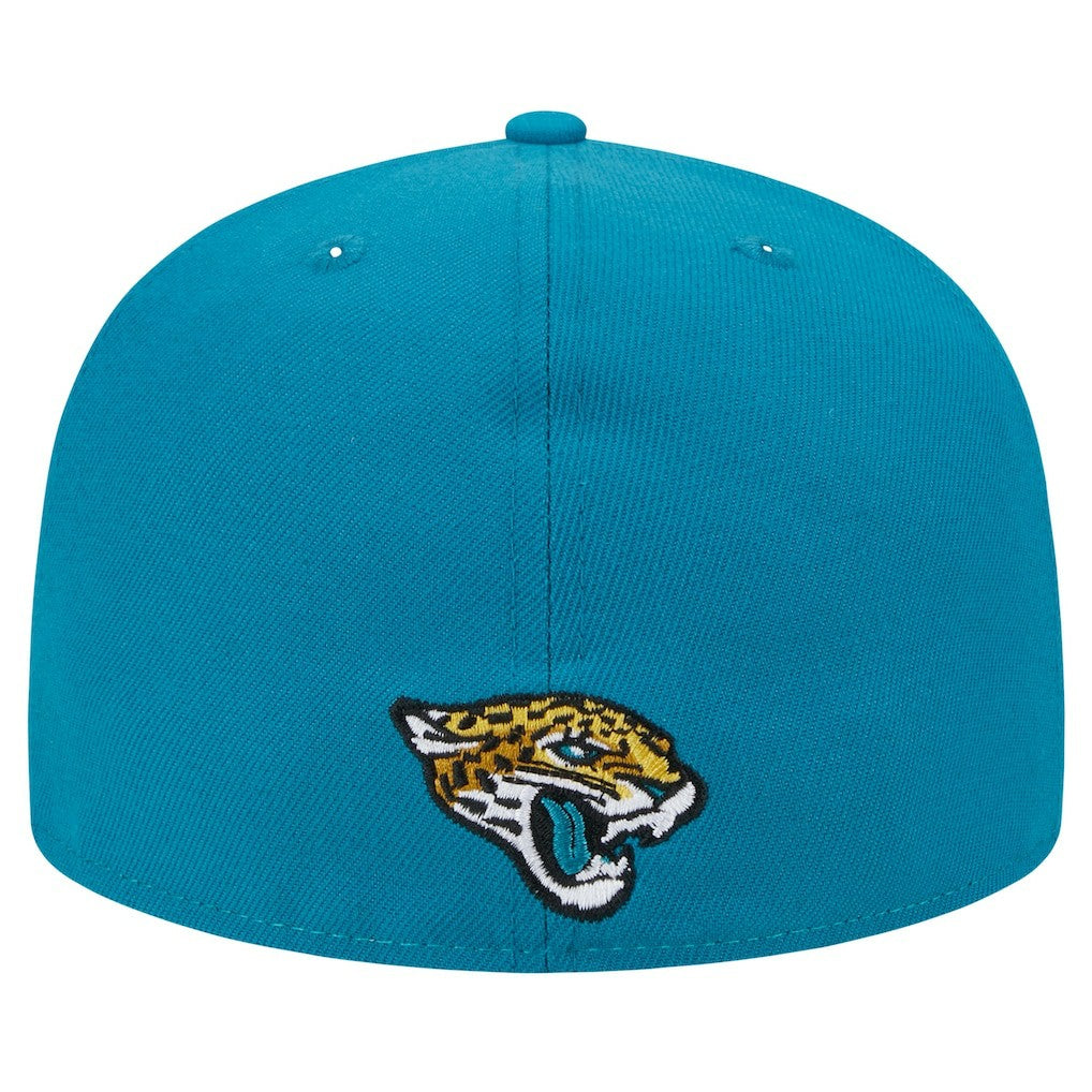 Jacksonville Jaguars New Era City Originals 59FIFTY Fitted Hat - Teal for sale
