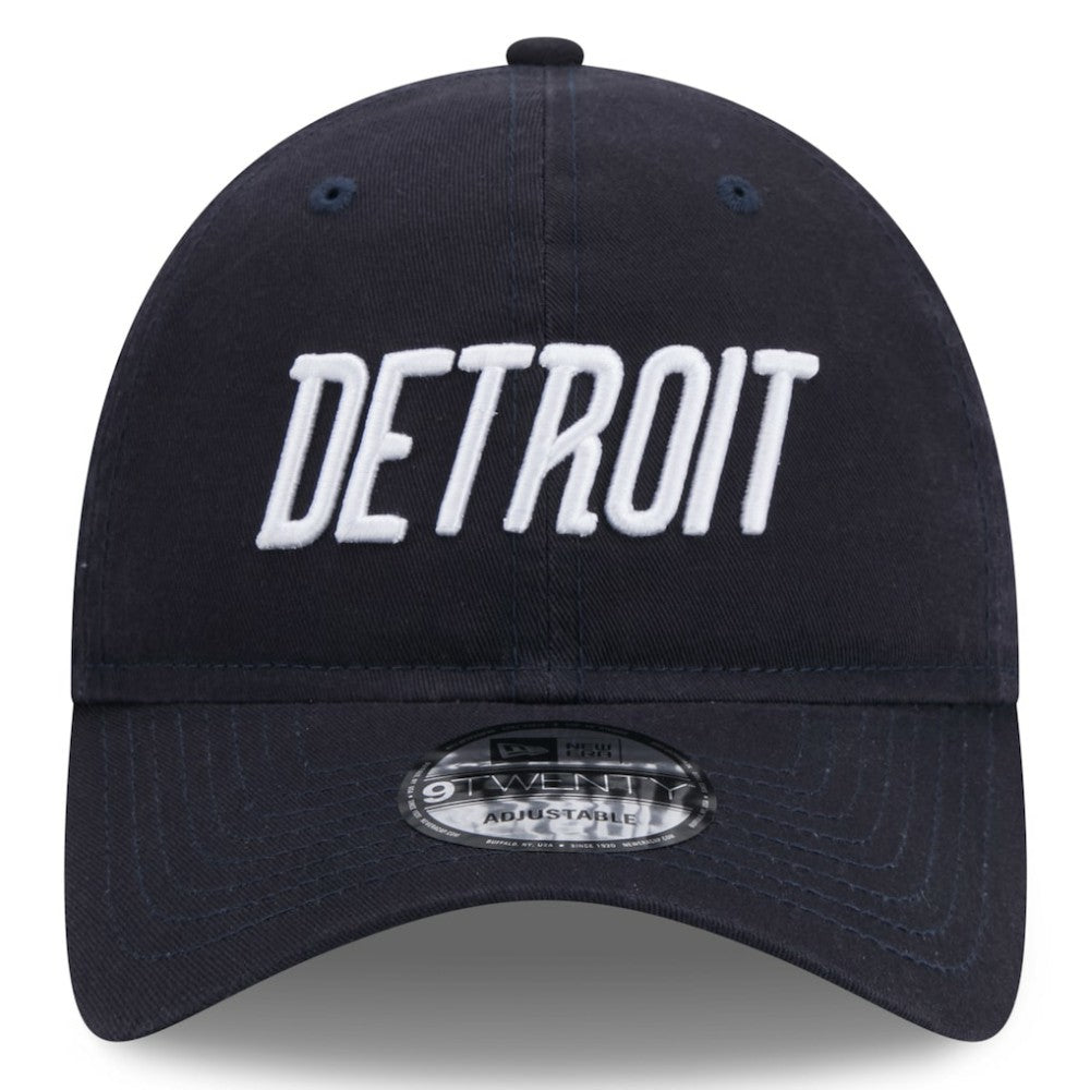 Detroit Tigers 2024 City Connect 9TWENTY Adjustable Hat - Navy | New Era